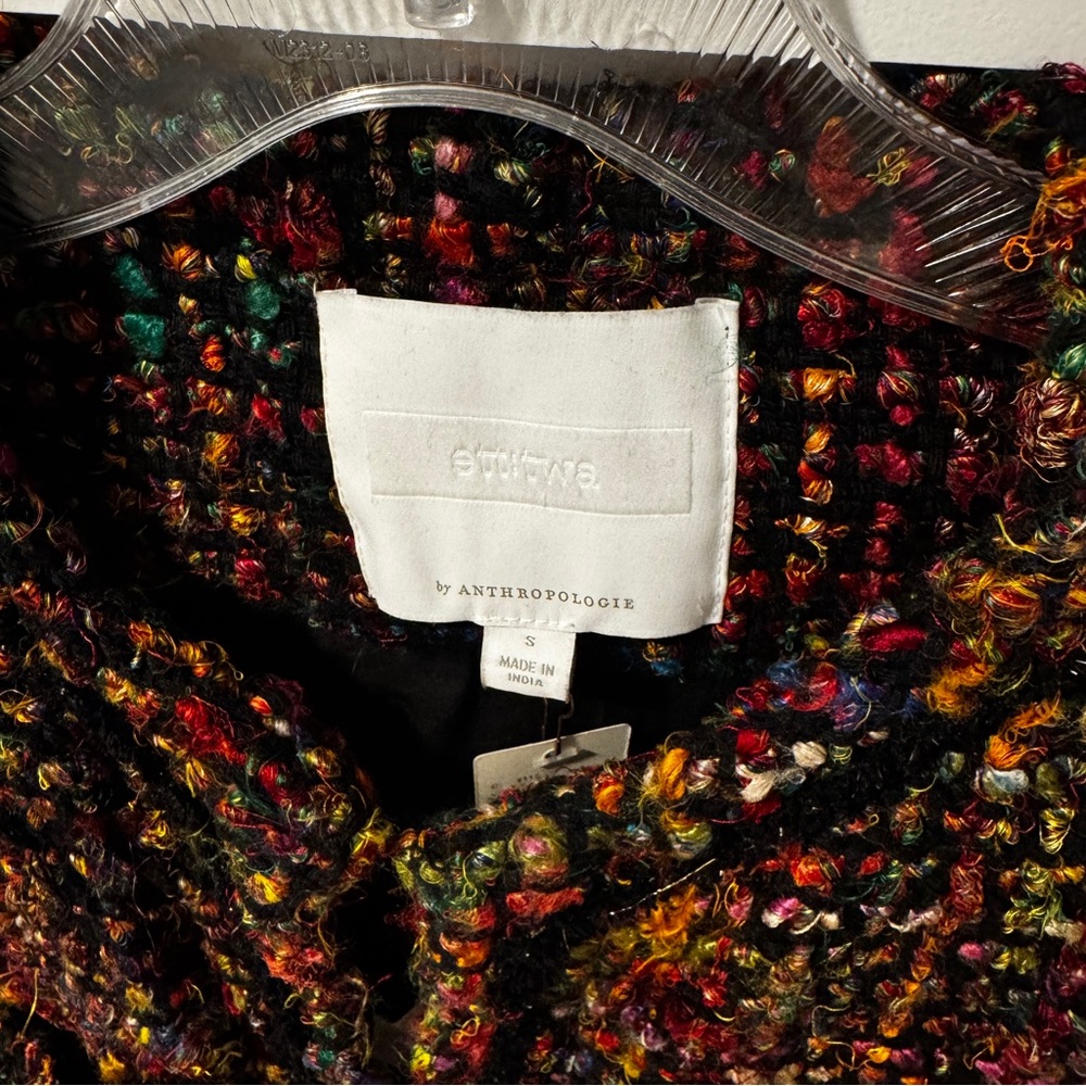 Anthropologie ett:twa Tweed Berwyn Jacket - Picture 12 of 14